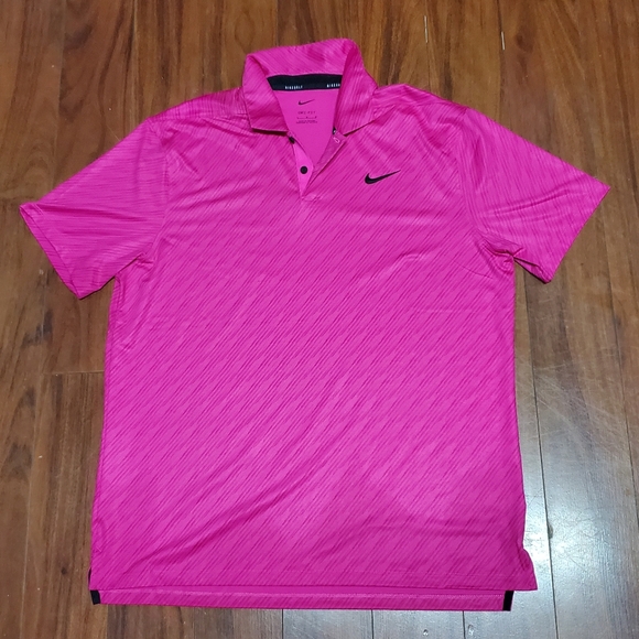 Nike Dry-Fit Vapor Engineered Golf Polo Shirt Mens Size Large - Picture 1 of 4